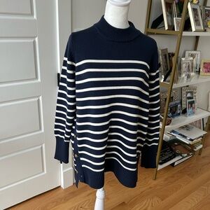 Tuckernuck Navy Striped Women's Sweater S worn once. Perfect condition.